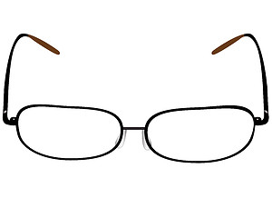 Image showing black glasses