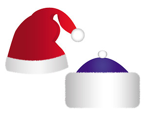 Image showing cap of Santa Claus