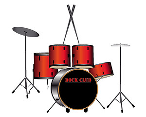 Image showing drums