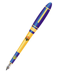 Image showing fountain pen