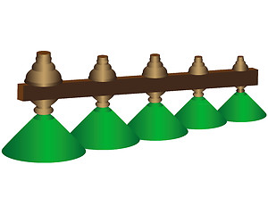 Image showing lights green