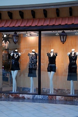 Image showing Boutique window