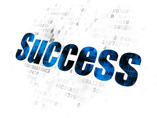 Image showing Finance concept: Success on Digital background