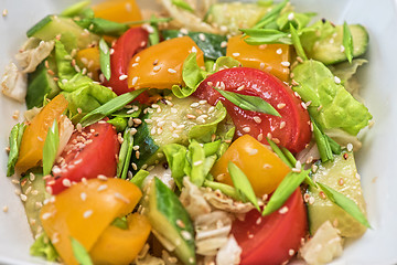 Image showing Bulgarian vegetable salad