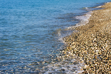 Image showing Landscape with sea in the morning.