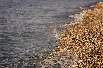 Image showing Landscape with sea in the morning.