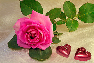 Image showing A Valentine\'s day gift