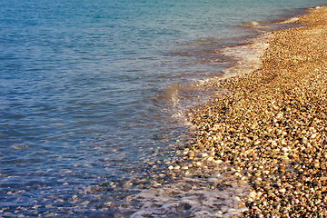 Image showing Landscape with sea in the morning.