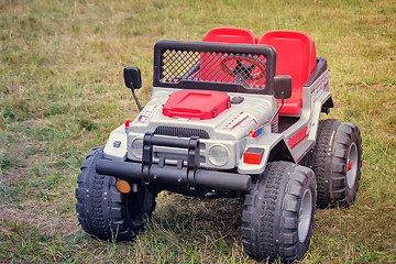 Image showing Rides : the walking car for children.