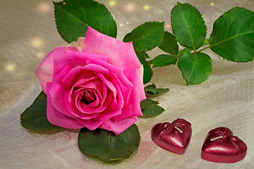 Image showing A Valentine\'s day gift