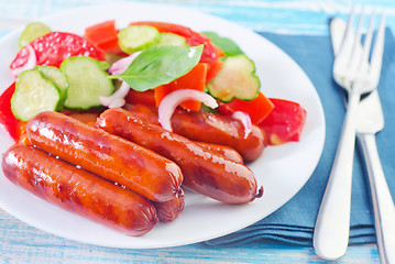 Image showing sausages