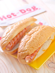 Image showing hot dogs