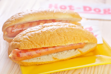 Image showing hot dogs