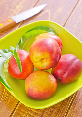 Image showing nectarines