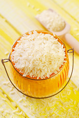 Image showing raw rice