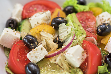 Image showing Greek tasty salad