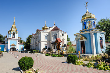 Image showing Ciuflea Monastery view