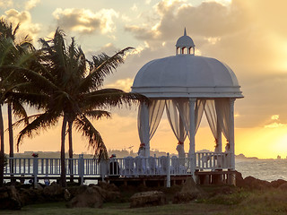 Image showing coastal evening