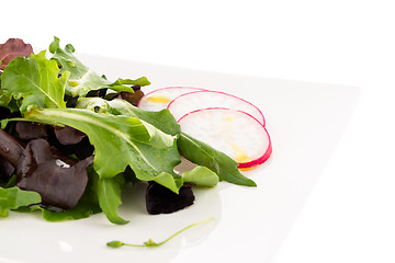 Image showing Fresh salad mix