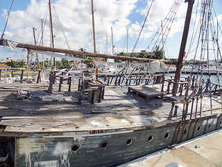 Image showing old sailing ship