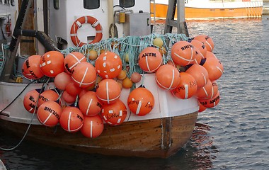 Image showing Norwegian fishing boat