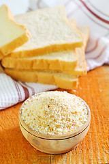 Image showing rusk flour