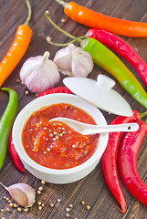 Image showing chilli sauce