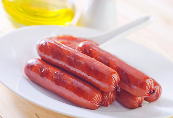 Image showing sausages