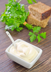 Image showing mayonnaise