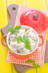 Image showing pelmeni