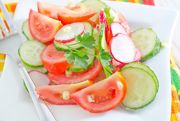 Image showing fresh salad