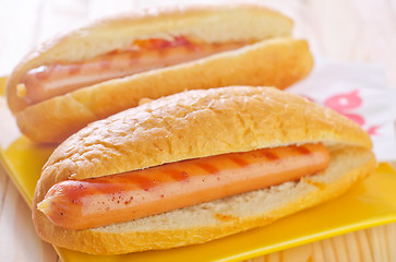 Image showing hot dogs