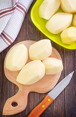 Image showing raw potato