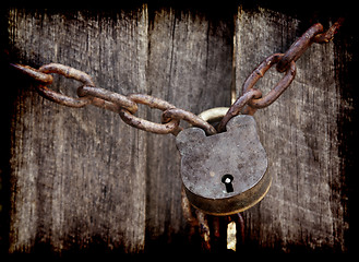 Image showing locked