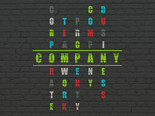Image showing Finance concept: Company in Crossword Puzzle