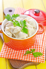 Image showing pelmeni