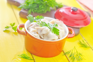 Image showing pelmeni