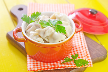 Image showing pelmeni