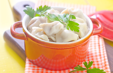 Image showing pelmeni