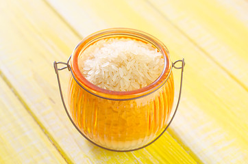 Image showing raw rice