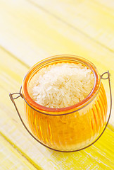 Image showing raw rice