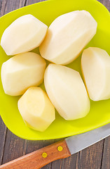 Image showing raw potato