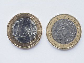 Image showing Slovenian 1 Euro coin