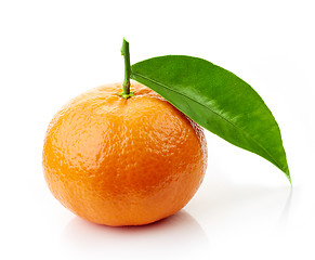 Image showing fresh ripe tangerine fruit