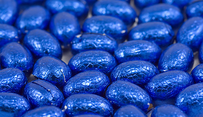 Image showing blue eggs