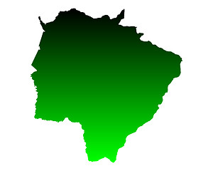 Image showing Map of Mato Grosso do Sul