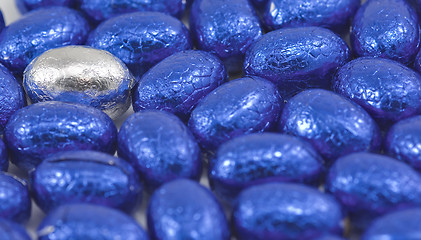 Image showing blue eggs