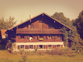 Image showing Bavarian farm house