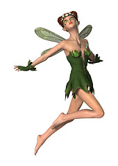 Image showing Spring Fairy Flying