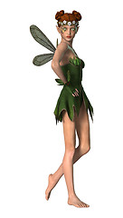 Image showing Spring Fairy on White